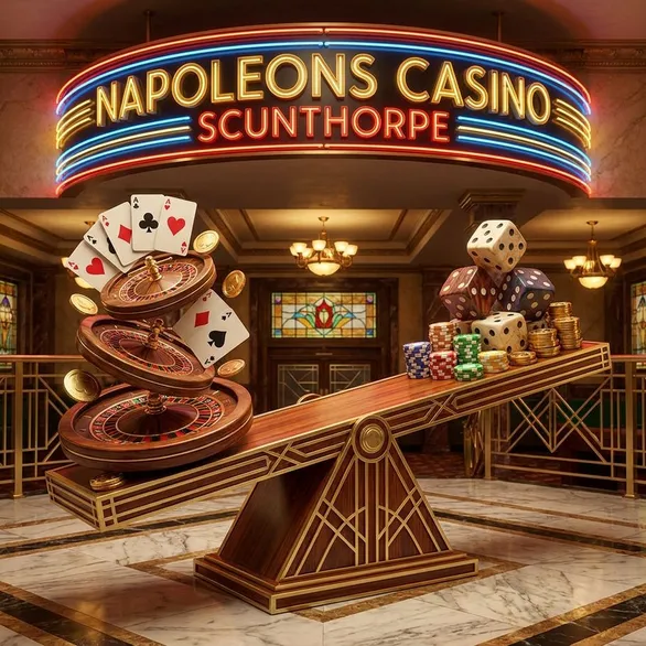 casino gaming and entertainment hub | Napoleons Casino Scunthorpe